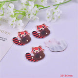 10pcs Squirrel Charms for DIY Jewelry Accessory