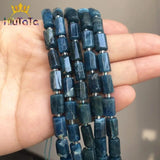 Faceted Apatite Stone Beads for DIY Jewelry Making, 7.5in