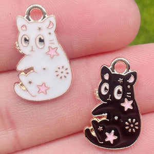 20 Pieces Kitten Women's Jewelry DIY Making Craft