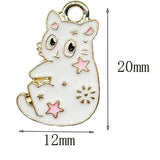 20 Pieces Kitten Women's Jewelry DIY Making Craft