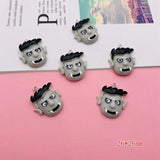 10pcs Halloween Ghost Charm Eye Pendant for DIY Jewelry Making