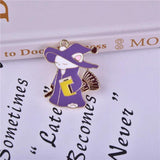 10pcs Halloween Witch Cat Enamel Charms DIY Jewelry Making