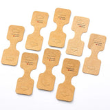 50pcs Necklace Display Holder Card - Bracelet Organizer Pack