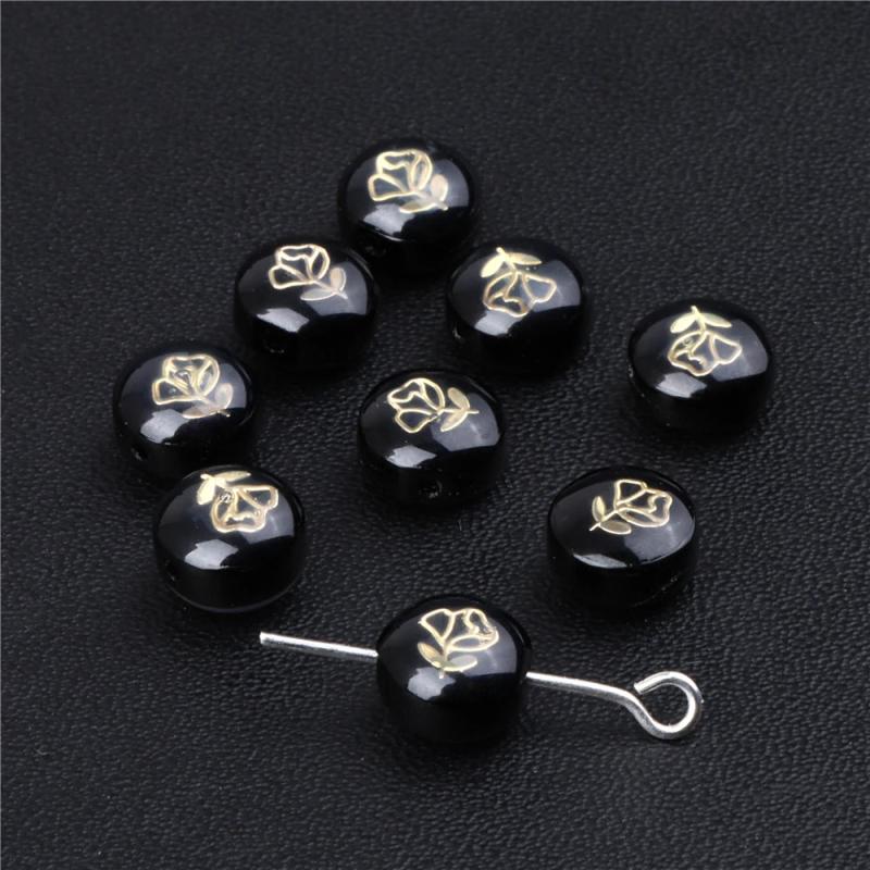 Shell Beads Star Crescent Charm Mother Of Pearl DIY Jewelry 7-8mm