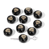 Shell Beads Star Crescent Charm Mother Of Pearl DIY Jewelry 7-8mm
