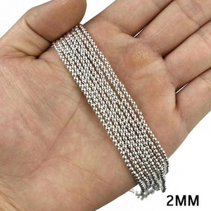 Round Hematite Beads 2/3/4/6/8/10mm Natural Stone Loose Beads