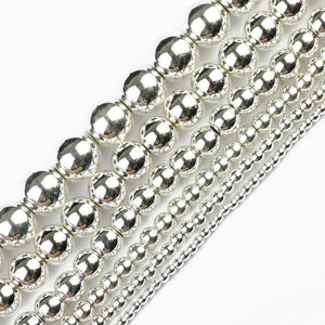 Round Hematite Beads 2/3/4/6/8/10mm Natural Stone Loose Beads