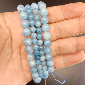 4/6/8/10/12mm Natural Agat Stone Bead Round Spacer Beads