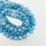 4/6/8/10/12mm Natural Agat Stone Bead Round Spacer Beads
