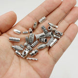 Antique Metal Tube Loose Beads Alloy Bracelets Bead Spacers DIY Jewelry