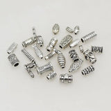 Antique Metal Tube Loose Beads Alloy Bracelets Bead Spacers DIY Jewelry