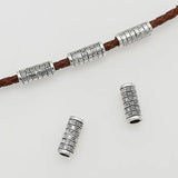 Antique Metal Tube Loose Beads Alloy Bracelets Bead Spacers DIY Jewelry