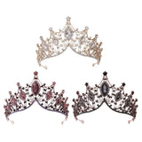 Vintage Bridal Headband Baroque Style Wedding Rhinestone Women Headwear