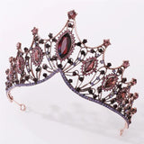 Vintage Bridal Headband Baroque Style Wedding Rhinestone Women Headwear