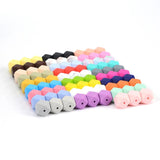 20PCS 14mm Hexagon Silicone Teething Beads Baby Teether BPA Beads