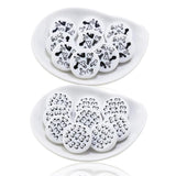 10pcs Cow Print Silicone Beads for DIY Jewelry