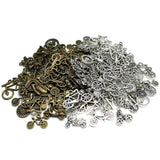 25pcs Mixed Vintage Bronze Transportation Charms for Jewelry Making