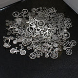 25pcs Mixed Vintage Bronze Transportation Charms for Jewelry Making