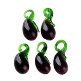 20pcs Lampwork Glass Charms Fruit Vegetable Pendants DIY Jewelry