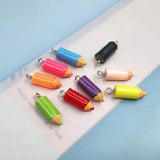 10pcs European Cat Vegetable Ice Cream Cloud Resin Charms for Jewelry Making