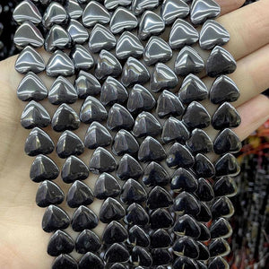 10-20mm Heart Shape Gemstone Spacer Beads DIY Jewelry Making Bracelet