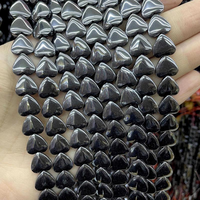 10-20mm Heart Shape Gemstone Spacer Beads DIY Jewelry Making Bracelet