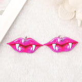 10Pcs Creepy Valentine Charms Acrylic Goth Magic Pendant Jewelry Findings