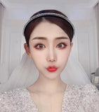 Vintage Wedding Headband Rhinestone Crystal Headdress