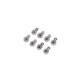 Wholesell StainlessSteel Mini Coin Charms DIY Jewelry Anklets Earrings Bracelets