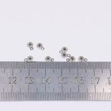 Wholesell StainlessSteel Mini Coin Charms DIY Jewelry Anklets Earrings Bracelets