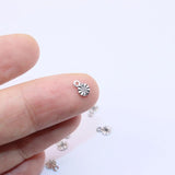 Wholesell StainlessSteel Mini Coin Charms DIY Jewelry Anklets Earrings Bracelets