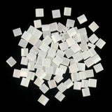 50/100pcs 5x5x2mm Two Hole Glass Seed Beads Cube Spacer for Jewelry Making