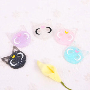 20Pcs Cat Flatback Resin Charms Necklace Pendant Keychain DIY