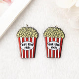 10Pcs Rich Chips Charms Acrylic Popcorn DIY Making