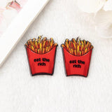 10Pcs Rich Chips Charms Acrylic Popcorn DIY Making