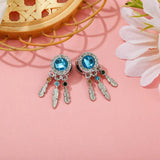 10Pcs/Lot Tassel Feather Dream Catcher Bracelet Necklace Charms Jewelry