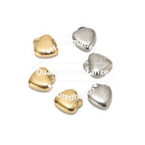10pcs Heart Charm 10mm Pendants for DIY Necklaces Bracelets