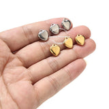 10pcs Heart Charm 10mm Pendants for DIY Necklaces Bracelets