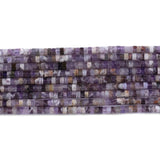 Amethyst Rondelle Beads 2x2x4MM 15.5'' Strand