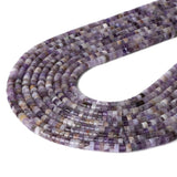 Amethyst Rondelle Beads 2x2x4MM 15.5'' Strand