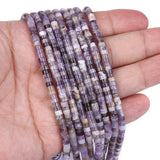 Amethyst Rondelle Beads 2x2x4MM 15.5'' Strand