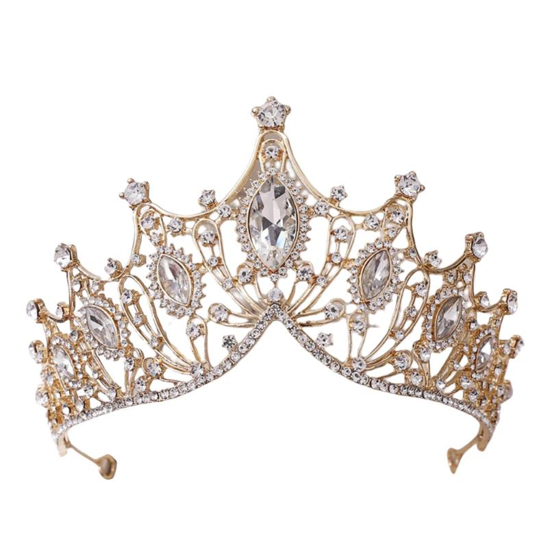 Luxury Vintage Crown Personalized Hair Accessories Bridal Headdress