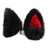 Cat Fox Fur Ear Hair Hoops Night Party Anime Lolita Hairband