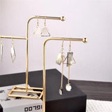 Metal Earring Storage Rack DIY Jewelry Organizer Holder