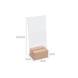 Earring Chains Jewelry Set Display Organizer Case