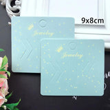 50PCS Hair Accessories Display Cards - Star & Crown Pattern