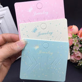 50PCS Hair Accessories Display Cards - Star & Crown Pattern