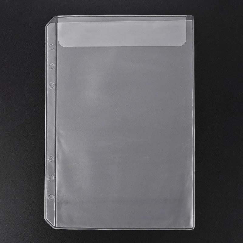 A5 6-Hole Storage Clip Bag for Cutting Dies Stamps Organizer