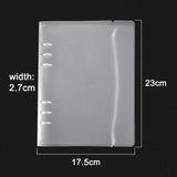 A5 6-Hole Storage Clip Bag for Cutting Dies Stamps Organizer
