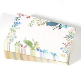 Flower Cardboard Hang Tag Jewelry Display Cards